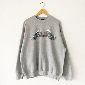 Vintage Harley Davidson Crewneck Sweatshirt C9C